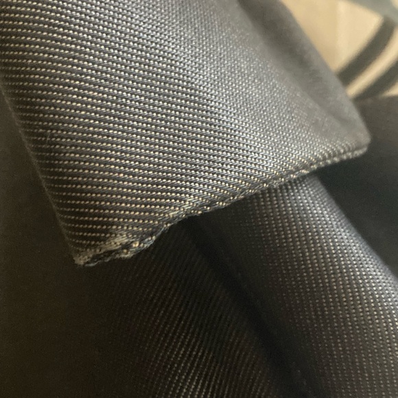 Vintage Valentino purse with bow.  Charcoal grey color - Picture 4 of 8